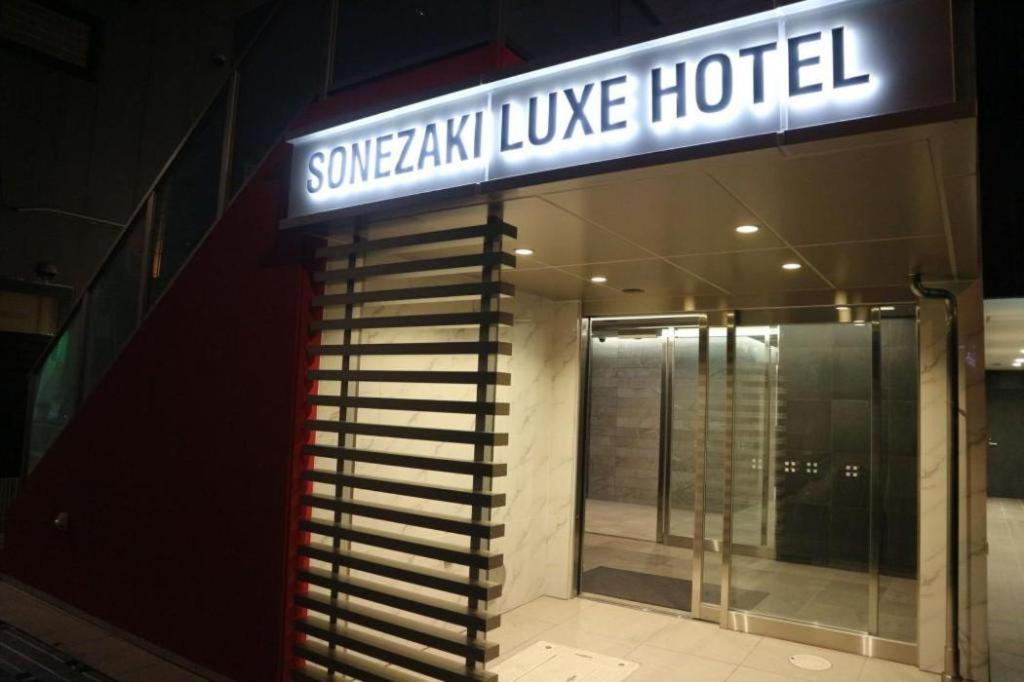 Sonezaki Luxe Hotel Osaka Exterior photo